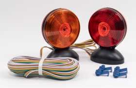 2-Sided Magnetic Trailer Towing Light Kit